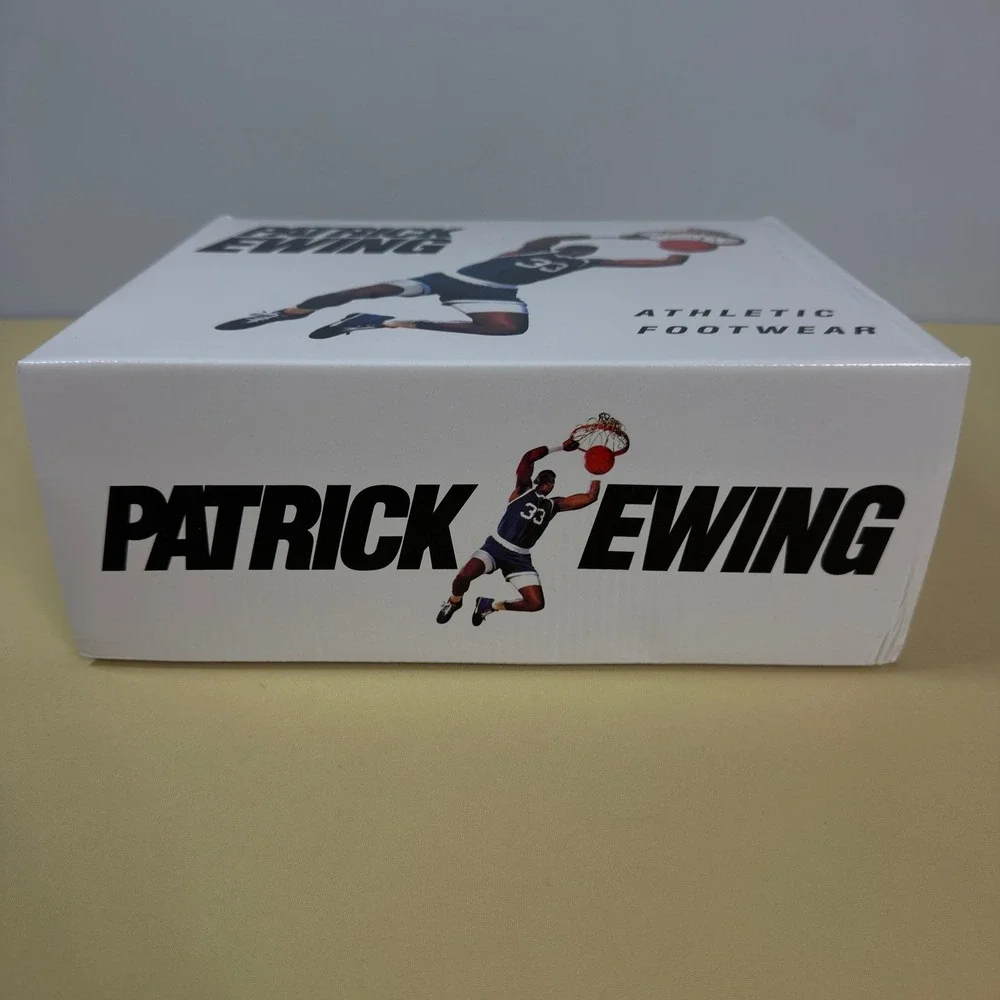 New‎ Ewing Athletics 33 HI Orion Rebound Womens 9 Navy Red Yellow Sneakers Box